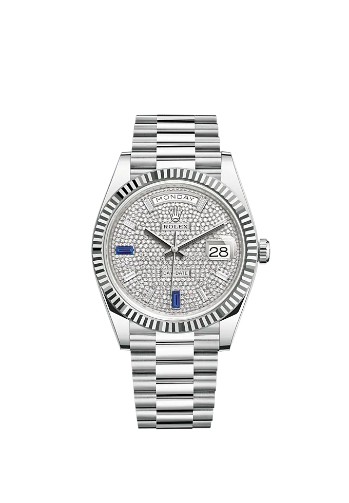 Day-Date, 40mm, Platinum, Ref# 228236-0009
