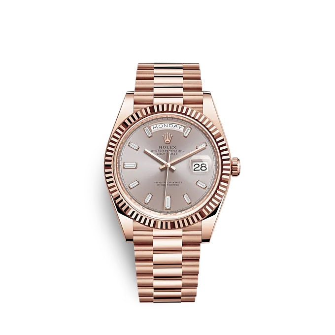 Day-Date 40 18 ct Everose gold Ref# 228235-0004