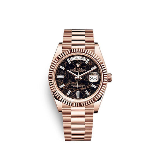Day-Date 40 Everose gold Ref# 228235-0045