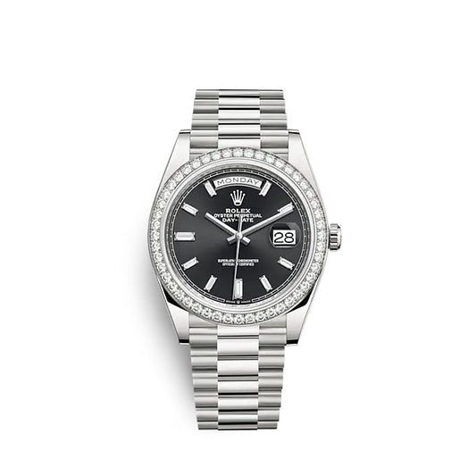 Day-Date 40 White gold Ref# 228349RBR-0003